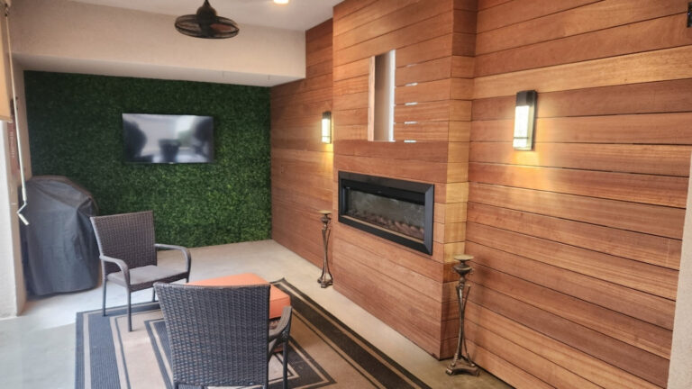 Wood cladding